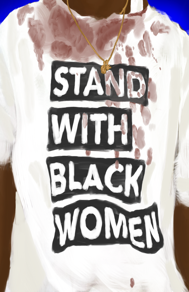 Stand With Black Women ( ART PRINT )